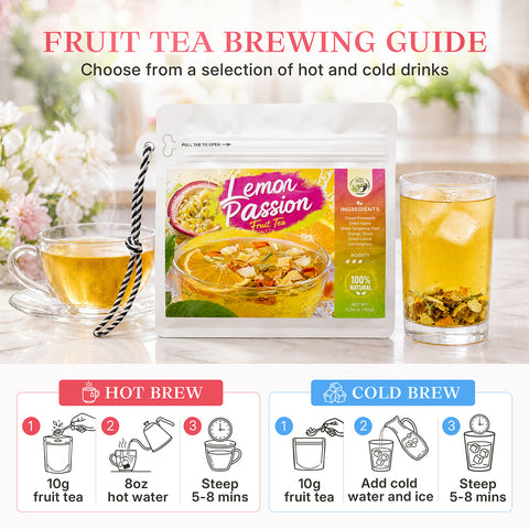 Lemon Passion Fruit Tea
