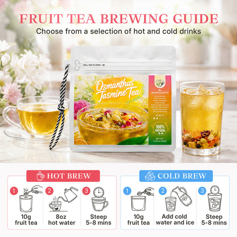 Osmanthus and Jasmine Fruit Tea