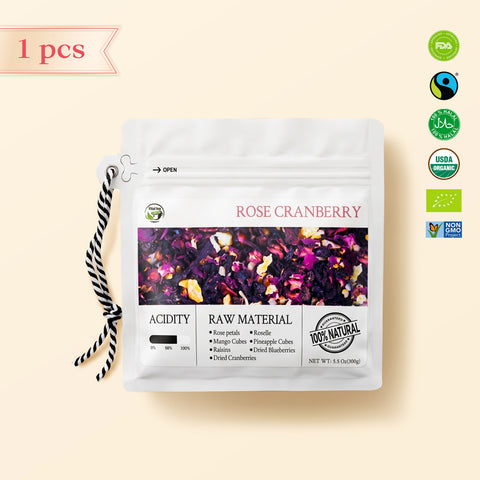 Rose Cranberry Fruit Tea