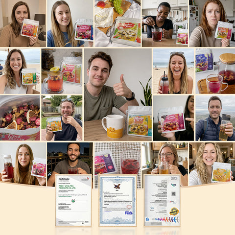 100% Natural Organic Fruit Tea