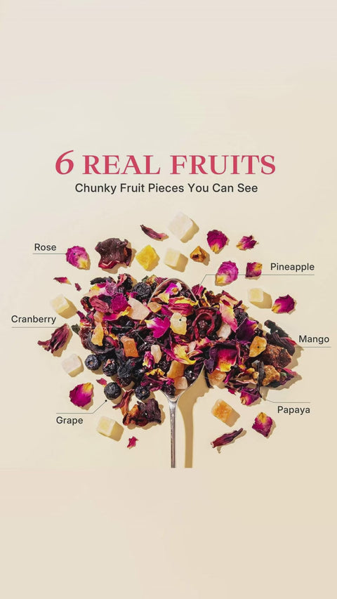 Rose Cranberry Fruit Tea